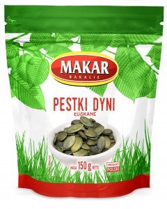 Pumpkin kernels without shell [Polish]