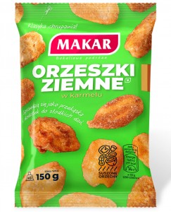Orzechy ziemne w karmelu